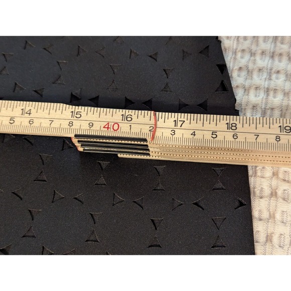 Trina Turk Womens 8 Black Eyelet Cocktail Dress Spaghetti Strap Elegant - Picture 13 of 15